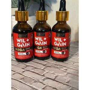 Ebin New York‎ wil + gain mega hair grow hair oil - balancing & rejuvenating - 3